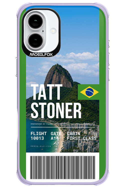 TATT STONER (fly ticket) 2.0 - Apple iPhone 16 Plus