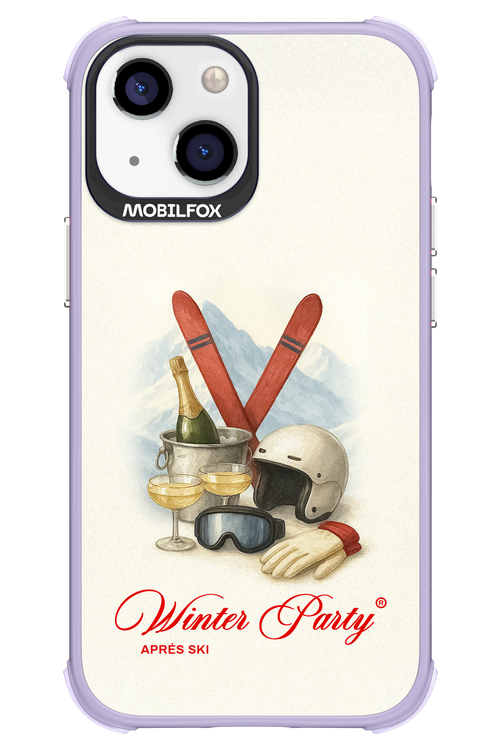 Winter Ski Party - Apple iPhone 13 Mini
