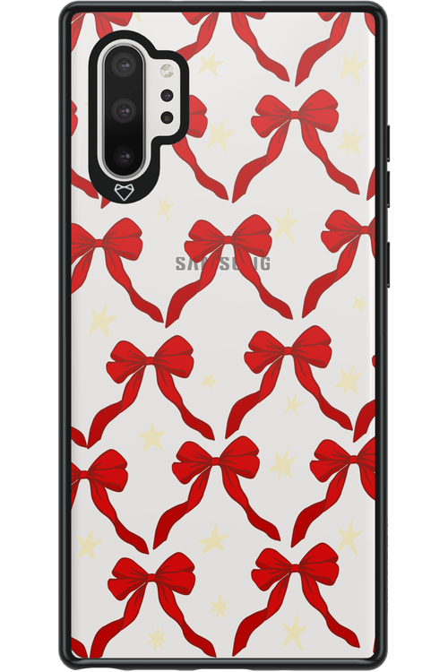 Bow & Stars (Transparent) - Samsung Galaxy Note 10+