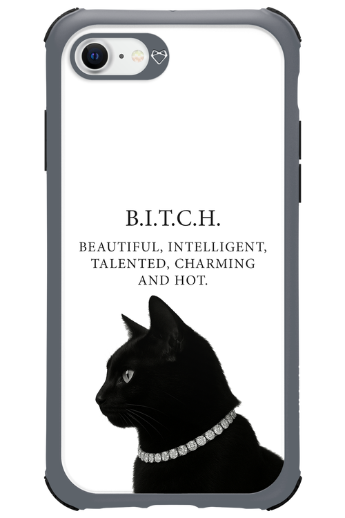 B. i. t. c. h. - Apple iPhone 7