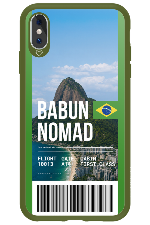 BABUN NOMAD (fly ticket) 2.0 - Apple iPhone XS Max