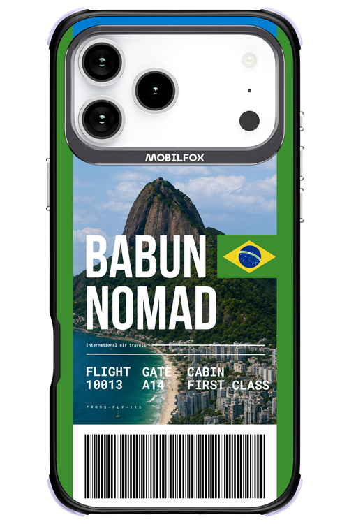 BABUN NOMAD (fly ticket) 2.0 - Apple iPhone 17 Pro Max