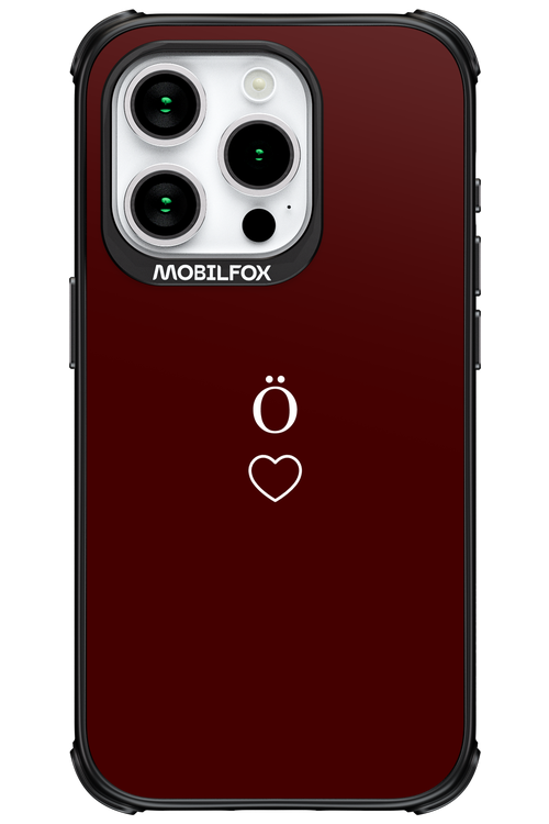 O Burgundia II 2.0 - Apple iPhone 15 Pro