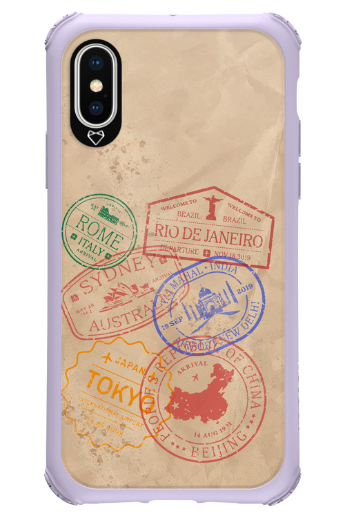Travel Stamps 2.0 - Apple iPhone X