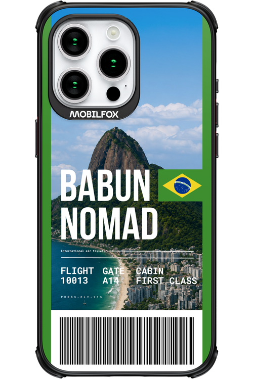 BABUN NOMAD (fly ticket) 2.0 - Apple iPhone 15 Pro Max