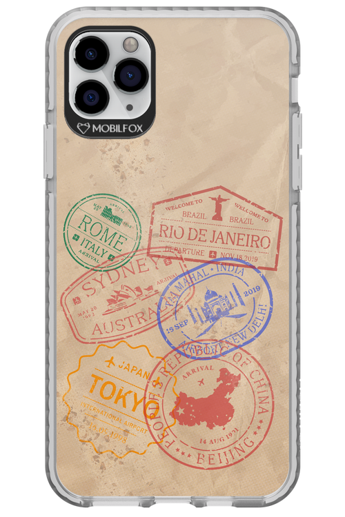 Travel Stamps 2.0 - Apple iPhone 11 Pro Max