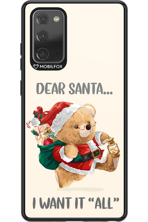 Dear Santa i want it all - Samsung Galaxy Note 20