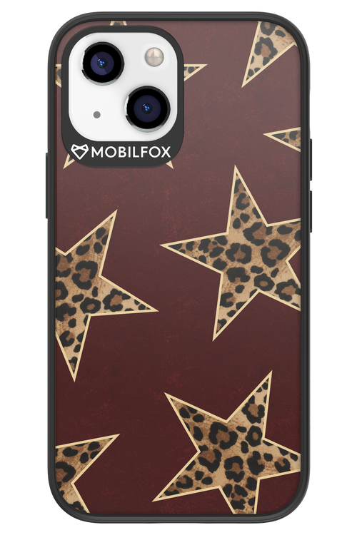 Wild Stars Burgundy - Apple iPhone 13 Mini