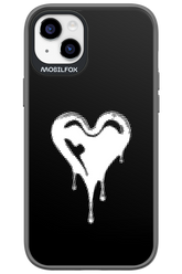 Heart Black - Apple iPhone 14 Plus