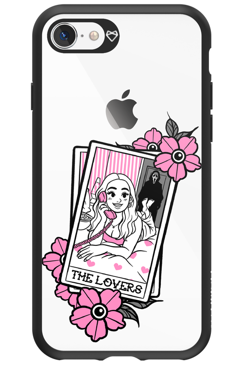 The Spooky Lovers (Transparent) - Apple iPhone 8
