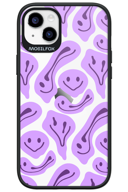 Fluid Smiley Purple - Apple iPhone 14 Plus