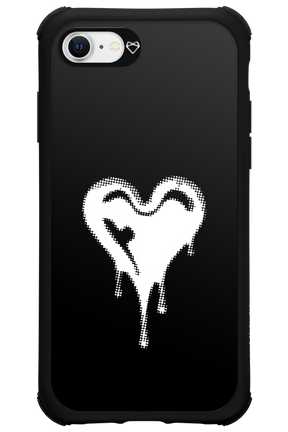 Heart Black - Apple iPhone 7