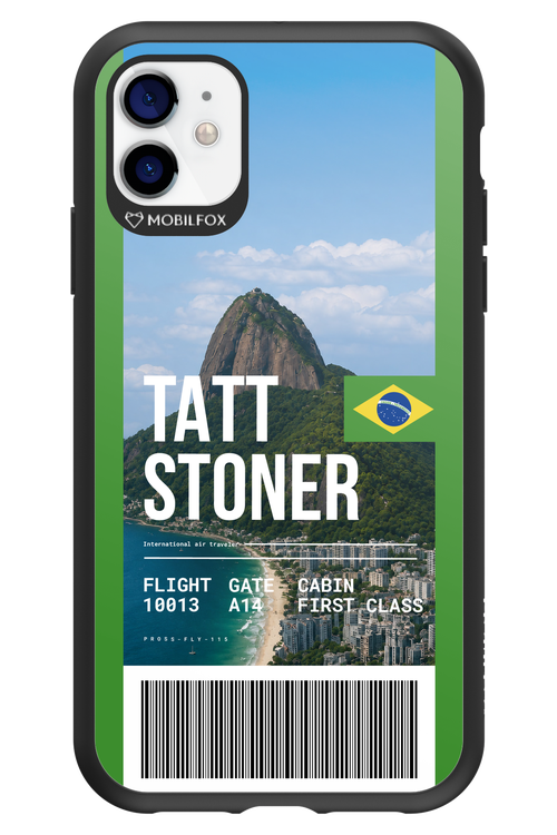 TATT STONER (fly ticket) 2.0 - Apple iPhone 11