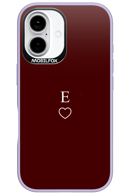 E Burgundia 2.0 - Apple iPhone 16
