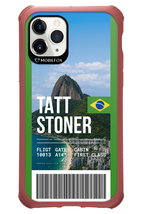 TATT STONER (fly ticket) 2.0 - Apple iPhone 11 Pro