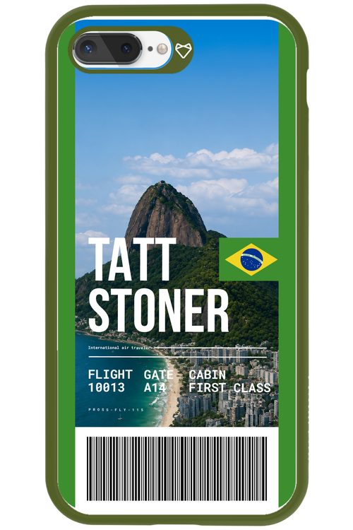 TATT STONER (fly ticket) 2.0 - Apple iPhone 8 Plus