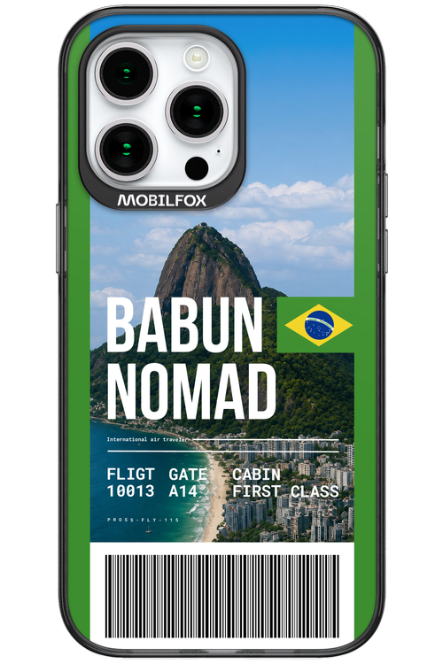 BABUN NOMAD (fly ticket) 2.0 - Apple iPhone 15 Pro Max