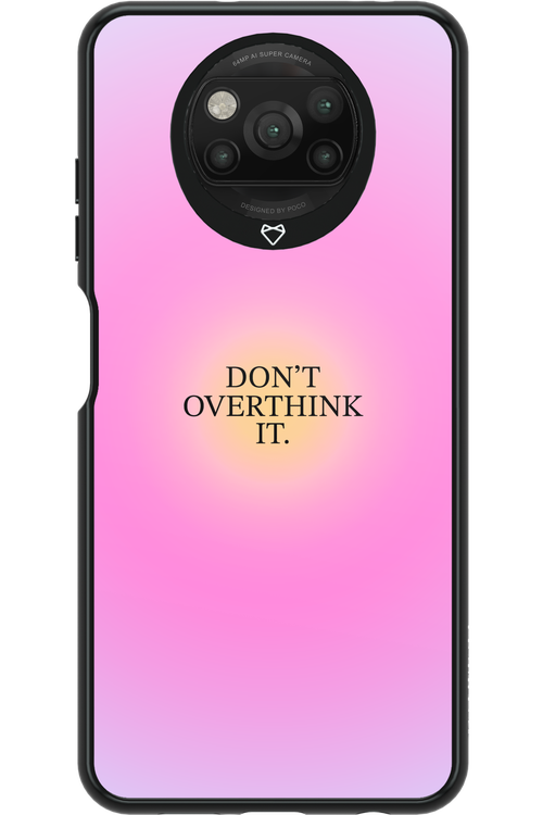 Don't Overthink It - Xiaomi Poco X3 Pro