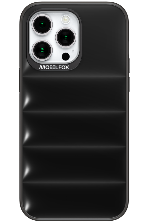 Black Puffer Case - Apple iPhone 15 Pro Max