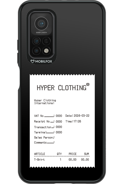 HYPER RECEIPT - Xiaomi Mi 10T 5G