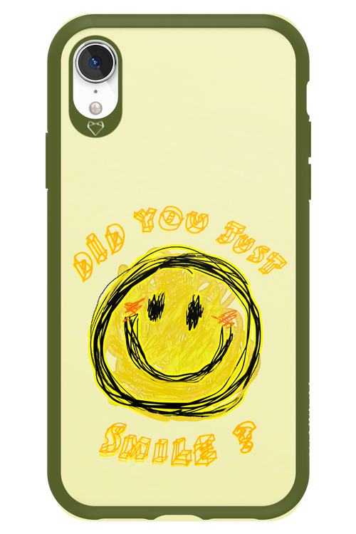 Crayon Smiley - Apple iPhone XR