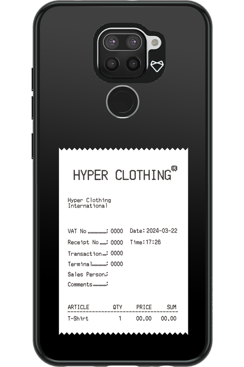 HYPER RECEIPT - Xiaomi Redmi Note 9