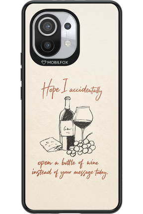 Bottle of wine 2.0 - Xiaomi Mi 11 5G