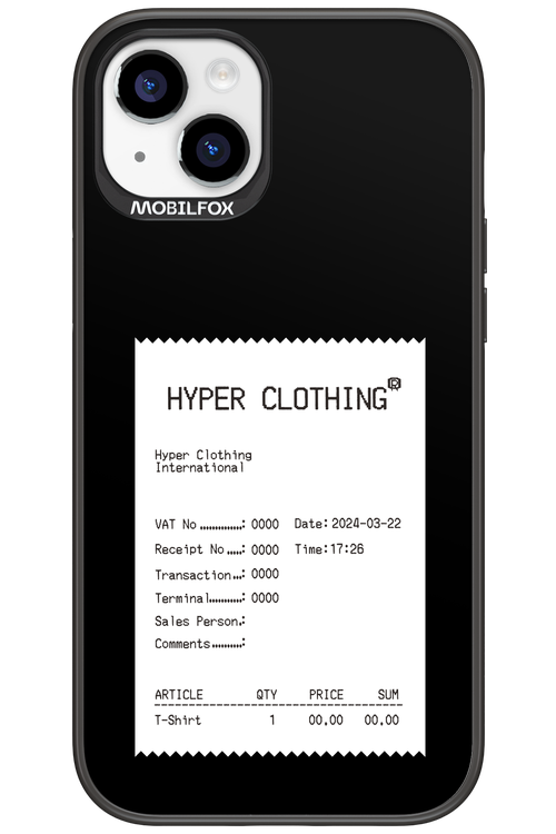 HYPER RECEIPT - Apple iPhone 15 Plus