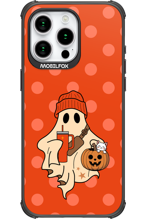 Ghost Girl (Orange) - Apple iPhone 15 Pro Max