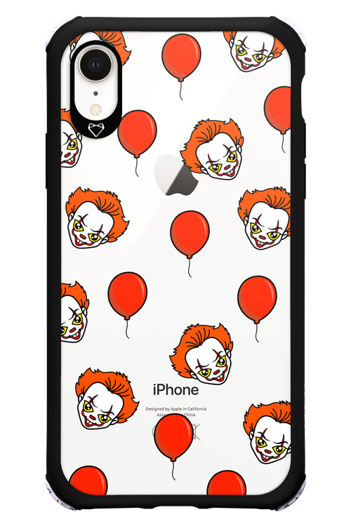 Mystery Clown (Transparent) - Apple iPhone XR