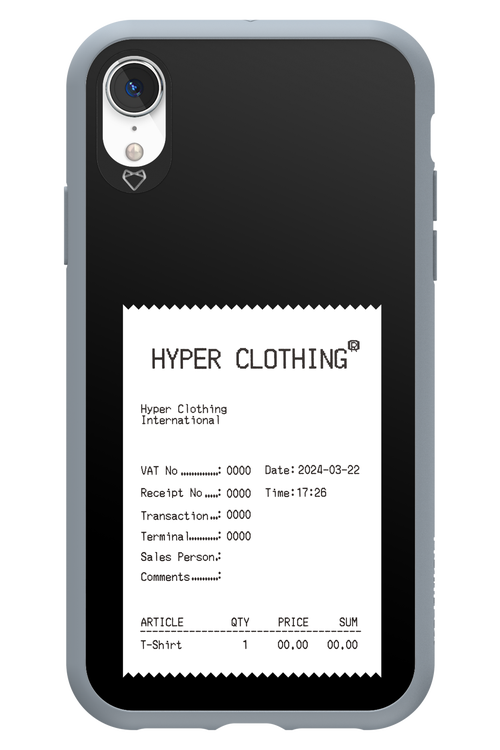 HYPER RECEIPT - Apple iPhone XR