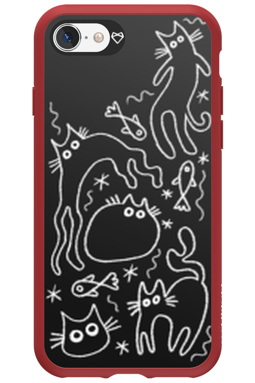 CHALK_CATS - Apple iPhone SE 2022