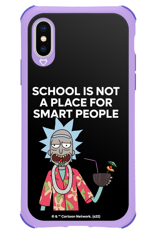 School is not for smart people - Apple iPhone X