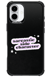 Sarcastic Black - Apple iPhone 16 Plus