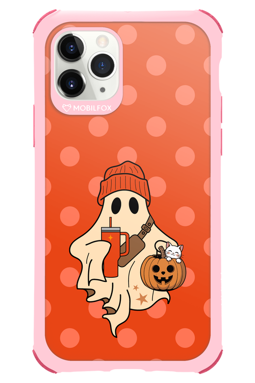 Ghost Girl (Orange) - Apple iPhone 11 Pro