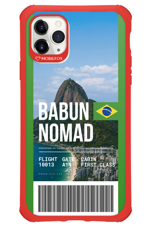 BABUN NOMAD (fly ticket) 2.0 - Apple iPhone 11 Pro Max
