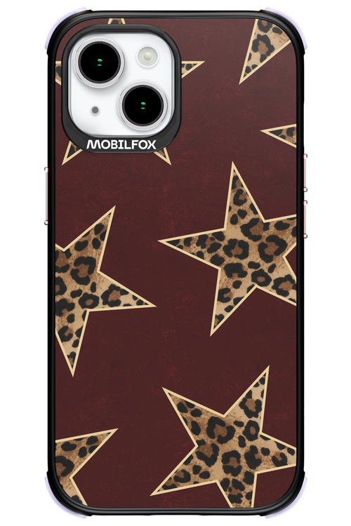 Wild Stars Burgundy - Apple iPhone 15
