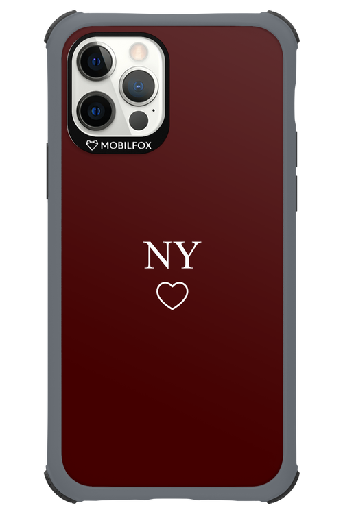 NY Burgundia 2.0 - Apple iPhone 12 Pro