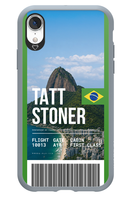 TATT STONER (fly ticket) 2.0 - Apple iPhone XR