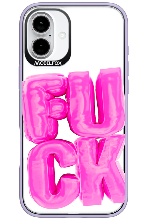 F*ck Transparent - Apple iPhone 16 Plus