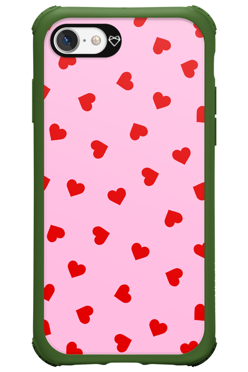 Sprinkle Heart Pink - Apple iPhone 7