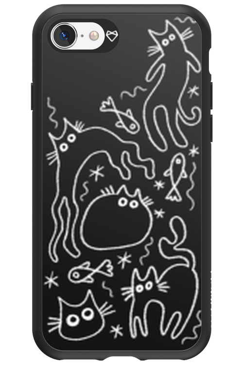 CHALK_CATS - Apple iPhone SE 2022