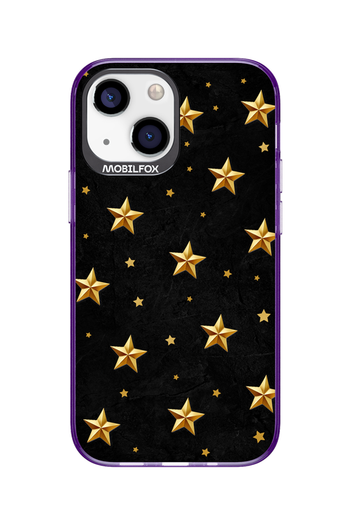 Golden Stars - Apple iPhone 13 Mini