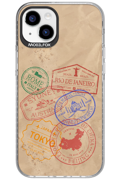 Travel Stamps 2.0 - Apple iPhone 15 Plus