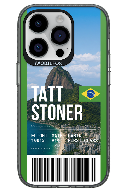 TATT STONER (fly ticket) 2.0 - Apple iPhone 14 Pro