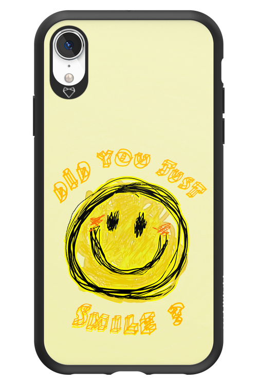 Crayon Smiley - Apple iPhone XR