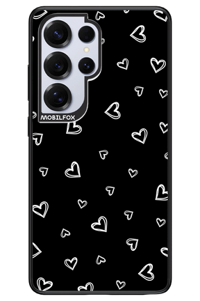Monochrome Hearts 2.0 - Samsung S25 Ultra