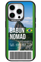 BABUN NOMAD (fly ticket) 2.0 - Apple iPhone 15 Pro