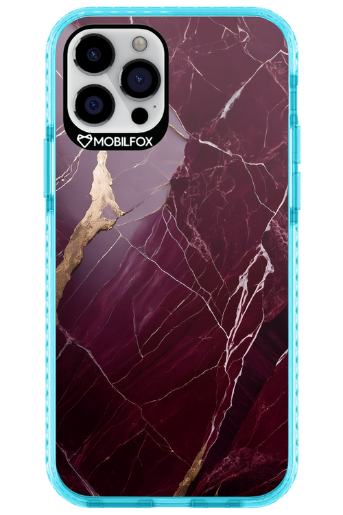Burgundy Marble 2.0 - Apple iPhone 12 Pro