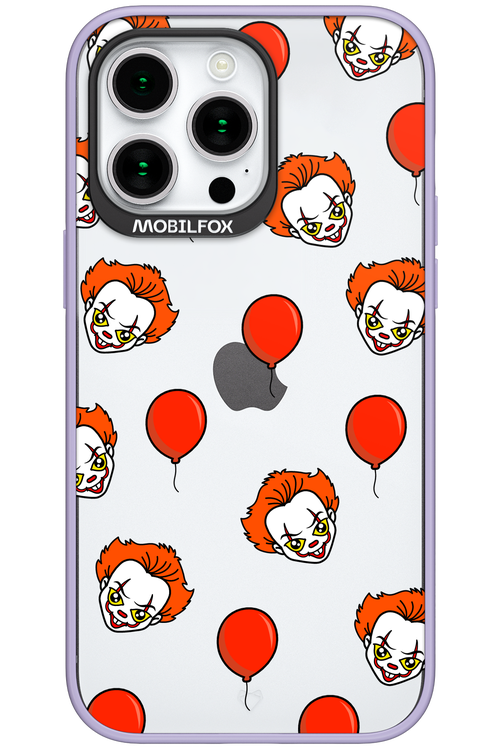 Mystery Clown (Transparent) - Apple iPhone 15 Pro Max